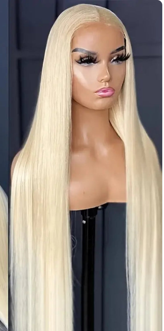 Blonde 40” frontal wig Bodywave