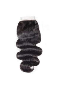 Body Wave Closure 5x5 transparent lace